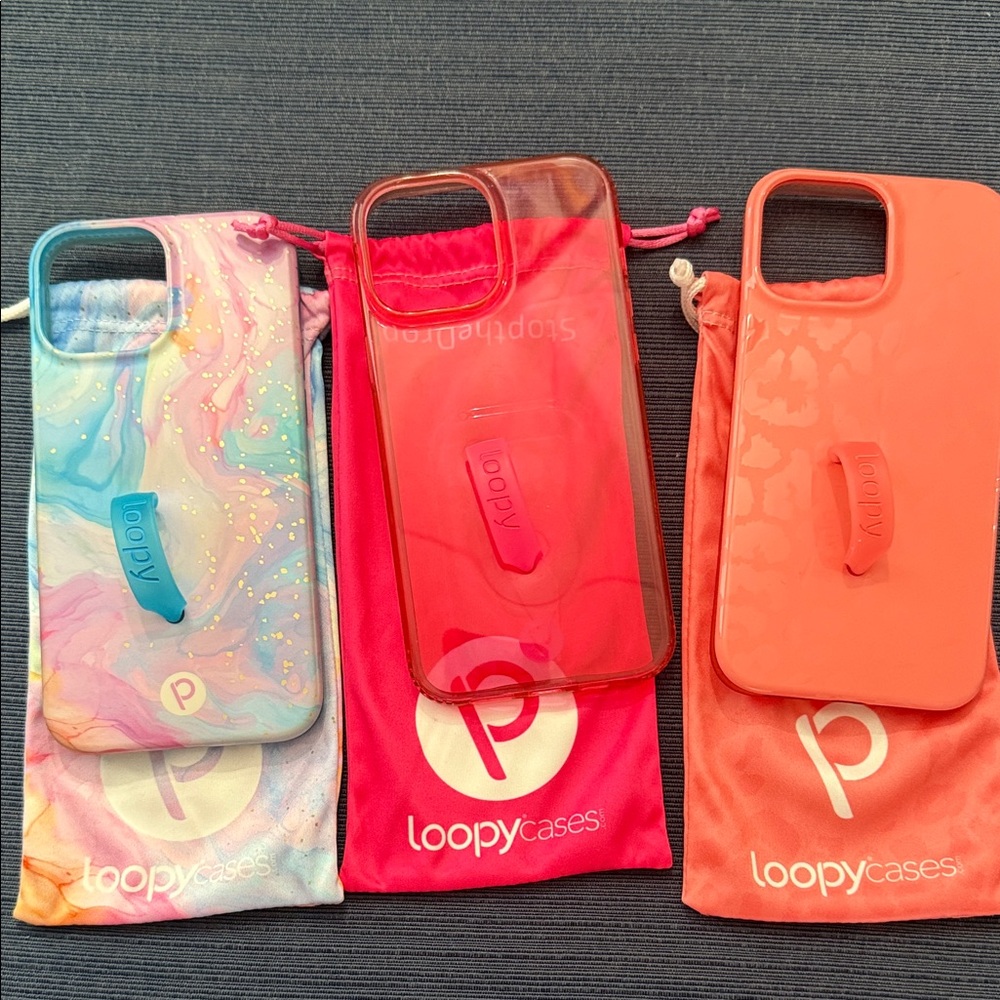 Loopy Case Vibrant Phone Case Trio